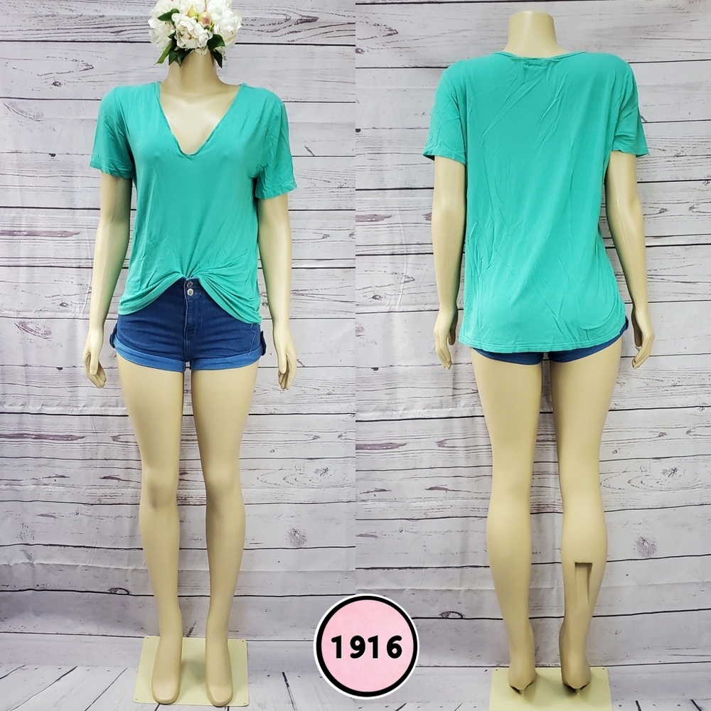 piko 1988 small stretch vneck loose tshirt